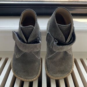 Little Eric grey suede shoes, sz 20